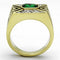 Cheap Gold Rings TK1195 Two-Tone Gold - Stainless Steel Ring
