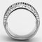 Mens Stainless Steel Rings TK1198 Stainless Steel Ring with Crystal