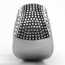 Mens Stainless Steel Rings TK1198 Stainless Steel Ring with Crystal