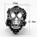 Mens Stainless Steel Rings TK1203 Stainless Steel Ring with Crystal