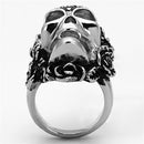 Mens Stainless Steel Rings TK1203 Stainless Steel Ring with Crystal