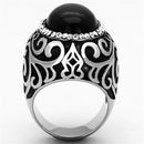 Fashion Rings For Women TK1211 Stainless Steel Ring with Synthetic