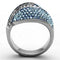 Cheap Rings TK1303 Stainless Steel Ring with Top Grade Crystal