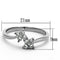 Cheap Rings TK1333 Stainless Steel Ring with AAA Grade CZ