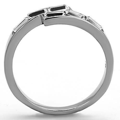 Cheap Rings TK1335 Stainless Steel Ring with Top Grade Crystal