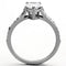 Cheap Rings TK1337 Stainless Steel Ring with AAA Grade CZ