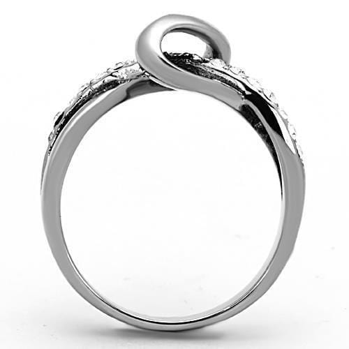 Cheap Rings TK1341 Stainless Steel Ring with Top Grade Crystal