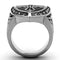 Mens Stainless Steel Rings TK1349 Stainless Steel Ring with Crystal