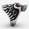 Mens Stainless Steel Rings TK1354 Stainless Steel Ring with Crystal in Siam