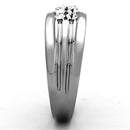 Mens Stainless Steel Rings TK1357 Stainless Steel Ring with Crystal