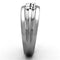 Mens Stainless Steel Rings TK1357 Stainless Steel Ring with Crystal