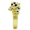 Thin Gold Ring TK1401 Gold - Stainless Steel Ring with Top Grade Crystal