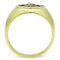 Thin Gold Ring TK1403 Gold - Stainless Steel Ring with Top Grade Crystal