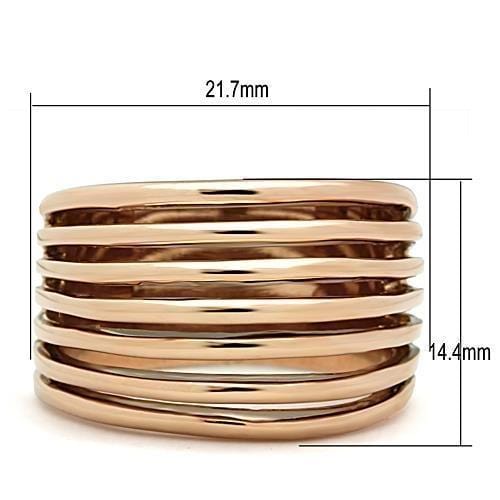 Rose Gold Rings TK1414 Rose Gold - Stainless Steel Ring