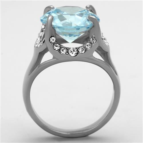 Cheap Wedding Rings TK1423 Stainless Steel Ring with AAA Grade CZ