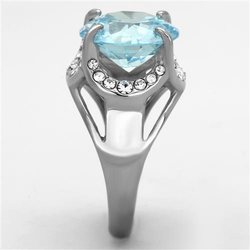Cheap Wedding Rings TK1423 Stainless Steel Ring with AAA Grade CZ