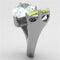Cheap Wedding Rings TK1424 Stainless Steel Ring with AAA Grade CZ