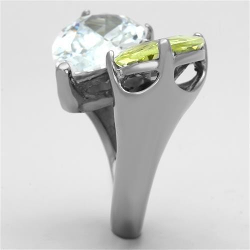 Cheap Wedding Rings TK1424 Stainless Steel Ring with AAA Grade CZ