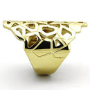 Thin Gold Ring TK1446 Gold - Stainless Steel Ring