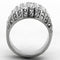 Cheap Wedding Rings TK1447 Stainless Steel Ring with Top Grade Crystal