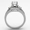 Cheap Wedding Rings TK1451 Stainless Steel Ring with AAA Grade CZ