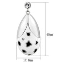 Crystal Drop Earrings TK1462 Stainless Steel Earrings with Crystal