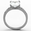 Cheap Wedding Rings TK1486 Stainless Steel Ring with AAA Grade CZ