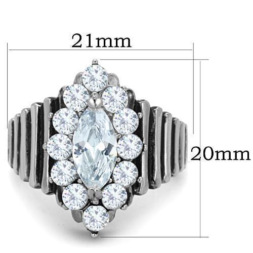 Cheap Wedding Rings TK1517 Stainless Steel Ring with AAA Grade CZ