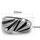 Pinky Rings For Women TK1520 Stainless Steel Ring