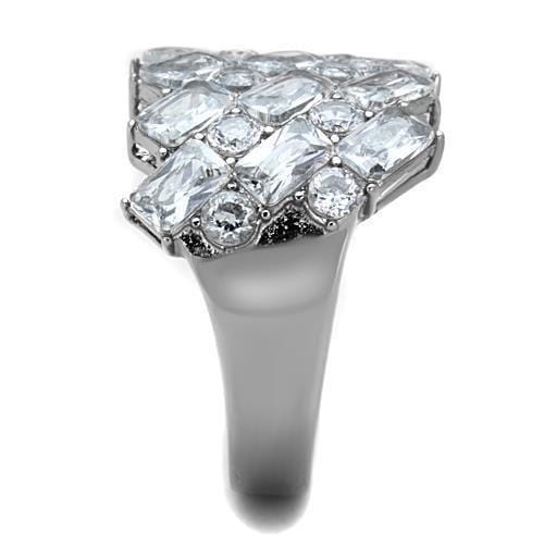 Cheap Wedding Rings TK1522 Stainless Steel Ring with AAA Grade CZ