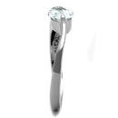 Band Rings TK1542 Stainless Steel Ring with AAA Grade CZ