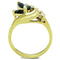 Simple Gold Rings TK1571 Gold - Stainless Steel Ring with Top Grade Crystal