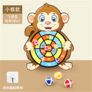 Target Sticky Ball Dartboard Creative Throw Party outdoor Sports indoor Cloth toys Educational Board games for kids Basketball