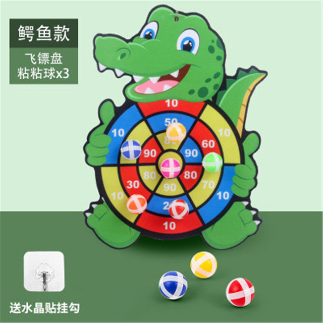 Target Sticky Ball Dartboard Creative Throw Party outdoor Sports indoor Cloth toys Educational Board games for kids Basketball