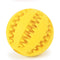 Toys for Dogs Rubber Dog Ball For Puppy Funny Dog Toys For Pet Puppies Large Dogs Tooth Cleaning Snack Ball Toy For Pet Products