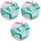 3Pcs/set 10 Color Panties Cotton Women Comfortable Mid-waist Underwear Lingerie Breathable Female Panty Briefs