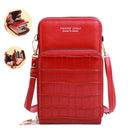 Hot Sell Mobile Phone Bags With Metal Opening Crossbody Bags Women Mini PU Leather Shoulder Messenger Bag For Girls Gift