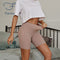 Flarixa Seamless Sports Shorts Women&#39;s Panties High Waist Tummy Hips Safety Pants Slim Shaping Underwear Ice Silk Boxer Briefs