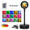 Tuya Smart Sunset Lamp Night Light Sunset Projector Smart Life APP Remote Led Lights Room Decoration Photography Birthday Gift