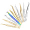 NAGARAKU Eyelash Extension Tweezers False Eyelashes Makeup Stainless Steel Professional Tweezer 3D Accurate Pincet