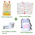 Custom Name Stamp For Baby Children&#39;s Teacher Clothing Cute DIY Personalized Name Seal Stamps for Clothes Daycare Kindergarten