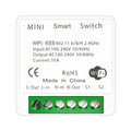 16A Mini Wifi Smart Switch Smart Home DIY Light Switches Module 2-way Control, Work With Tuya Smart Life Alexa Alice Google Home