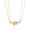 2Pcs/Lot Magnetic Couple Necklace Friendship Heart Pendant Distance Faceted Charm Necklace Women Valentine&