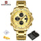 New NAVIFORCE Fashion Military Watches for Men Luxury Original Sports Chronograph Watch Waterproof Quartz WristWatch Clock Gift
