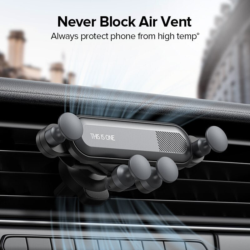 INIU Gravity Car Phone Holder Mobile Stand Smartphone GPS Support Mount For iPhone 13 12 11 Pro 8 Samsung Huawei Xiaomi Redmi LG