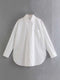 Klkxmyt Women's Shirt 2022 New Spring Autumn Fashion Oversize 100% Cotton Casual Blouses Loose Streetwear Shirts Woman Tops