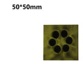 Magnetic Field Viewer Viewing Film 50x50mm Card Magnet Detector Pattern Display L4MF 25/30/50MM