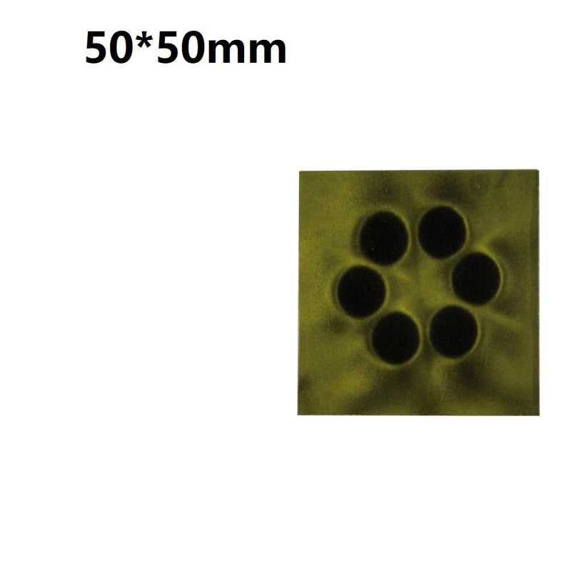 Magnetic Field Viewer Viewing Film 50x50mm Card Magnet Detector Pattern Display L4MF 25/30/50MM