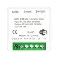 16A Mini Wifi Smart Switch Smart Home DIY Light Switches Module 2-way Control, Work With Tuya Smart Life Alexa Alice Google Home