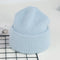 VISROVER 9 Colors Unisex Solid Color Real Rabbit Fur Beanies Winter Hat For Woman Knit Bonnet Acrylic Woman Autumn Warm Skullies